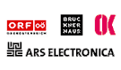 Logos - Ars Electronica, ORF Oberösterreich, Brucknerhaus Linz, O.K. Centrum für Gegenwartskunst