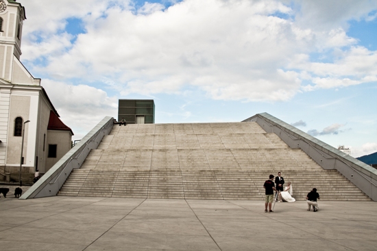 Hochzeitsfotos am AEC Maindeck