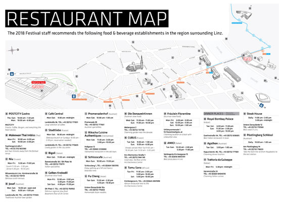 Restaurant Map